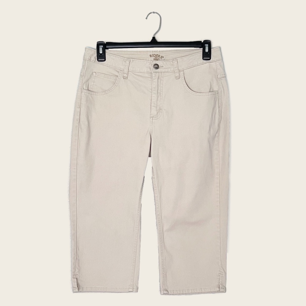 Riders by Lee Simply Taupe Slender Stretch Capri Pants